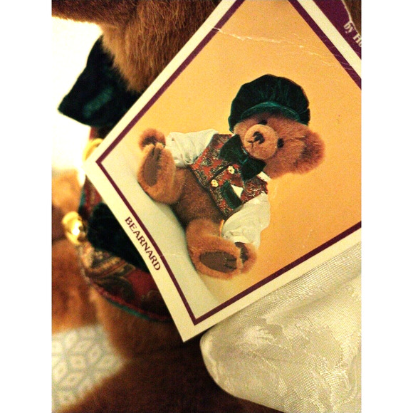 Vintage Fine Toy Company REALISTIC TEDDY BEAR Brown Stuffed Toy w original TAGS - Picture 3 of 14